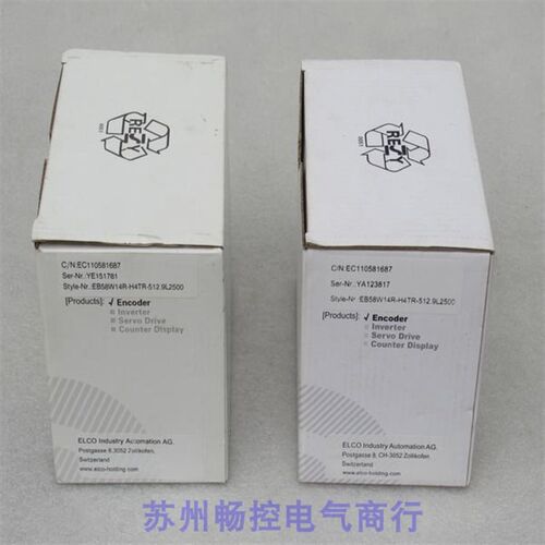 *现货销售*全新宜科ELCO编码器 EB58W14R-H4TR-512.9L2500 现货
