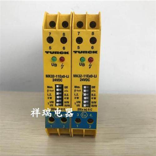 安全继电器TURCK MK32-11EXO-Li MK32-11Ex0-Li/24VDC