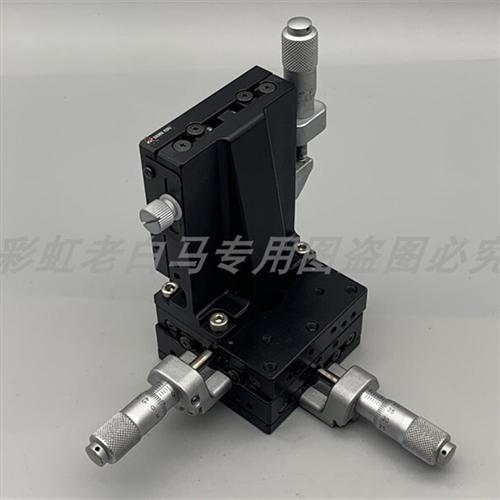 TSD-605SL 手动三轴平台 XYZ微调平台 轴承钢材质 台面60mm