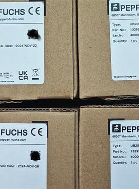 UB2000-F42-I-V15 超声波传感器 货号:133990全新原装现货