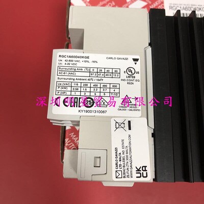 RGC1A60D40KGE固态继电器原装正品假一罚十瑞士佳乐CARLO