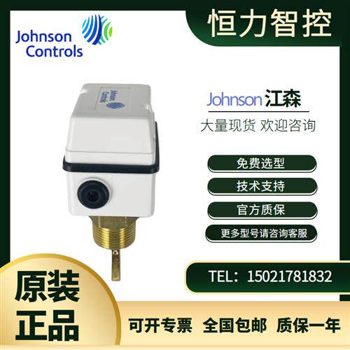 Johnson江森FS80-C中央空调水流开关靶式流量器F61KB-11C一寸DN25