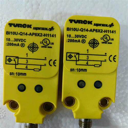图尔克方形接近开关BI10U-Q14-AP6X2   BI1