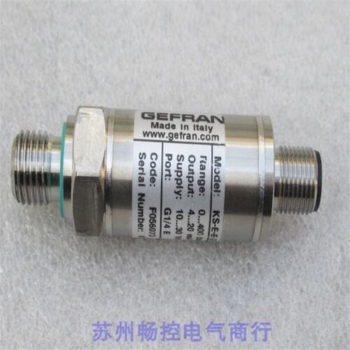*销售*全新GEFRAN杰弗伦压力开关 KS-E-E-Z-B04C-M-V-558 现货