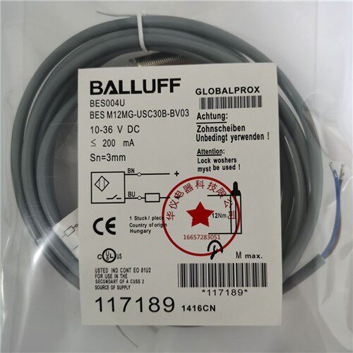 现货全新BES004U BES M12MG-USC30B-BV03传感器质保二年