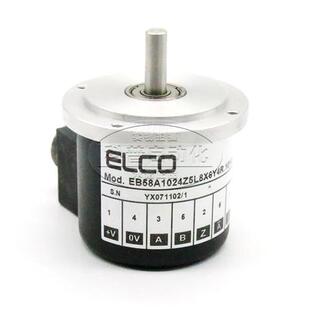 ELCO全新宜科编码 器EB58A1024Z5L8X6Y4R.101C Z=T 全新原装
