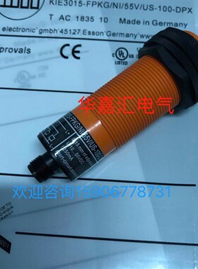 KI5052KIE3015-FPKG/NI/55V/US-100-DPX易福门电容式接近开关。