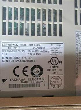 SGDM-1EADA伺服驱动器全新原装现货质保一年欢迎询价测试OK。