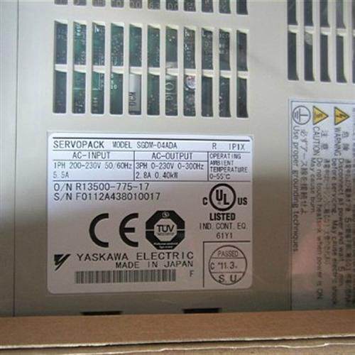 SGDM-1EADA伺服驱动器全新原装现货质保一年欢迎询价测试OK。