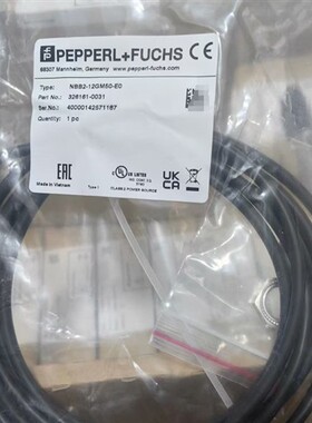NBB2-12GM50-E0倍加福电感式感测器 货号:326161-0031全新原装