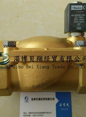 派克电磁阀两通水阀蒸汽电磁阀7321BEN00-4818653D正品现货