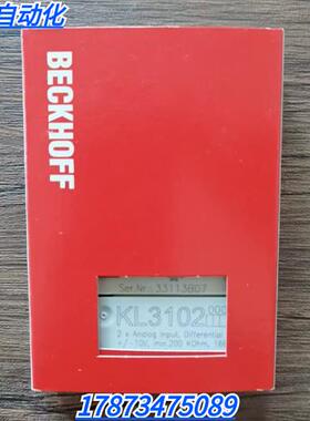 全新原装正品 BECKHOFF KL3102 模块 现货销售