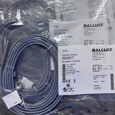 全新原装BES001T电感式接近开关BES M08MG-USC20B-BV02现货