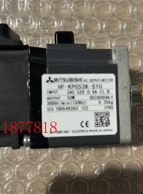 供应伺服电机HF-KP053D KP053K-S10质保一年国内包邮