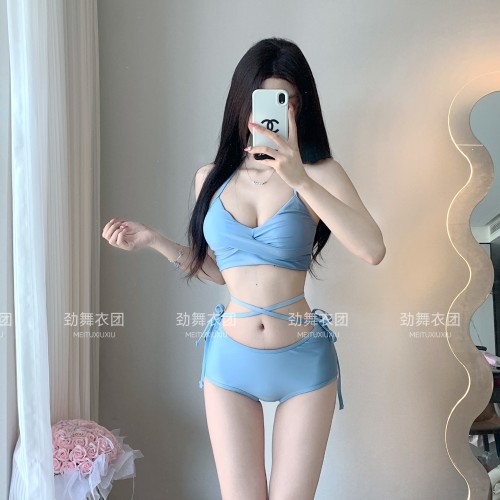 酒吧DS演出服新款欧美韩舞女团chic性感爵士舞时尚套装dj女舞台装