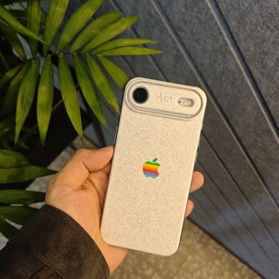 适用苹果iphone17AirProMax磁吸背板手机壳套超薄新款MagSafe磁吸充电3D打印防刮散热简约纹理防发黄指纹后盖