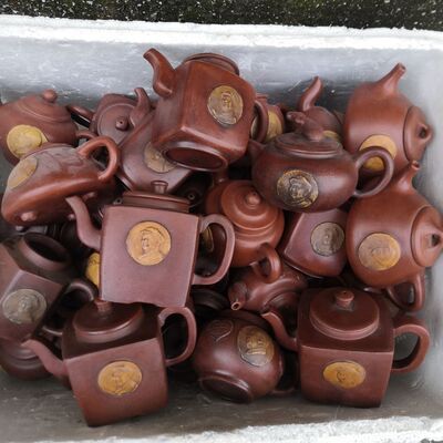 库存处理1949老一厂顾景舟蒋蓉紫砂宜兴原矿手工紫砂壶仿老茶壶