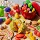 Детский фруктовый домик-симулятор Чечеле, игрушка для чистки фруктов и овощей, может кусать дуриан, набор ведер для хранения апельсинов mini 1