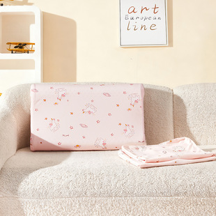 水星家纺儿童床品母婴A类抑菌枕套单件乳胶枕卡通枕头套2025新品