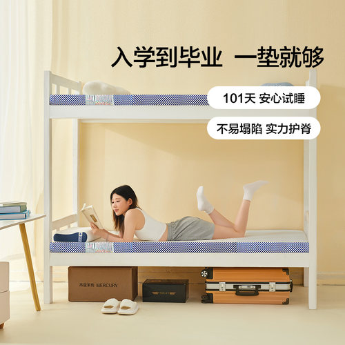 水星分区慢回弹加厚5cm床垫