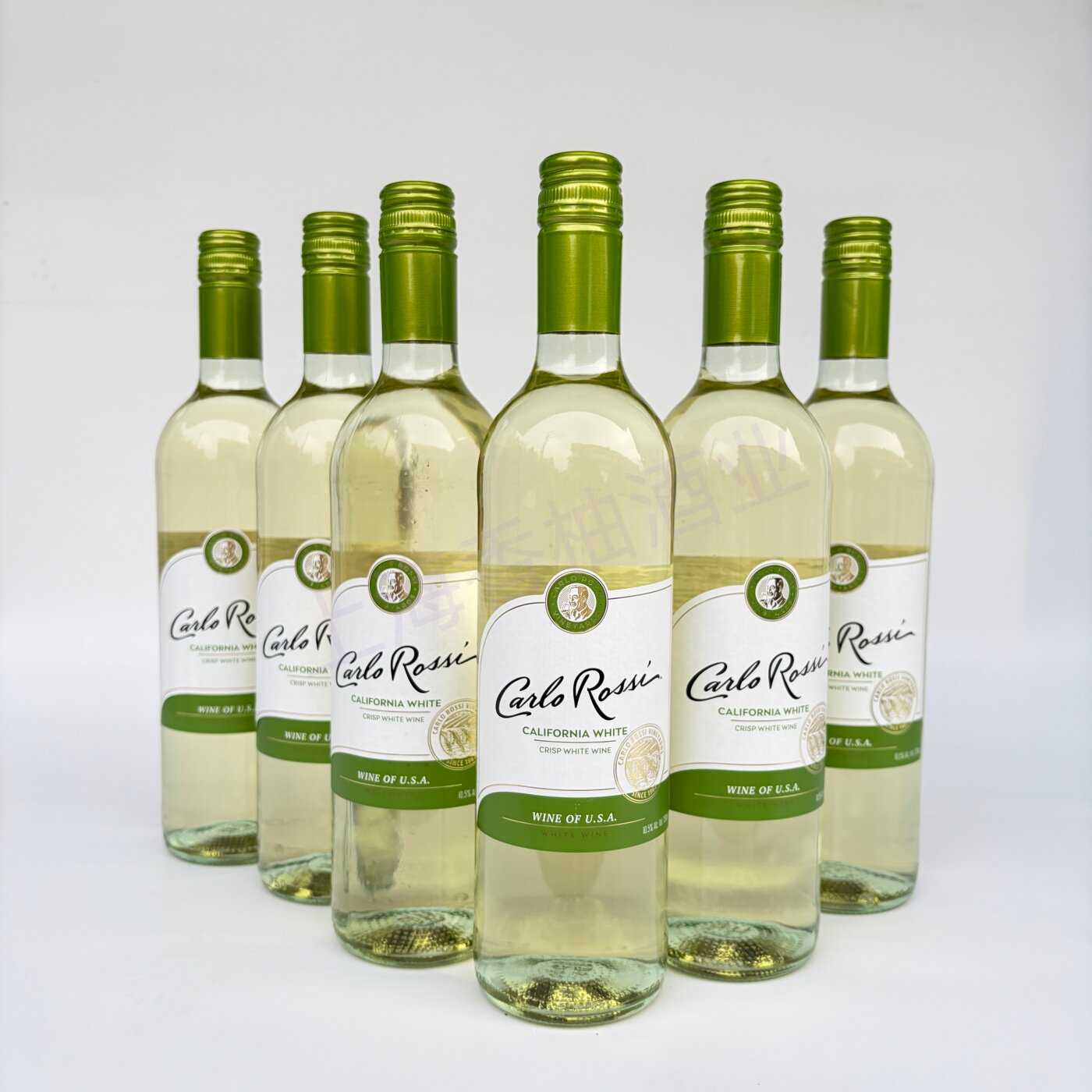 加州乐事干白干红葡萄酒  美国原装进口清爽半干白750ml*6瓶整箱