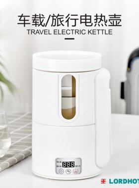 车载烧水壶12v24车家两用养生壶一机多用炖汤熬药出差旅行壶800ml