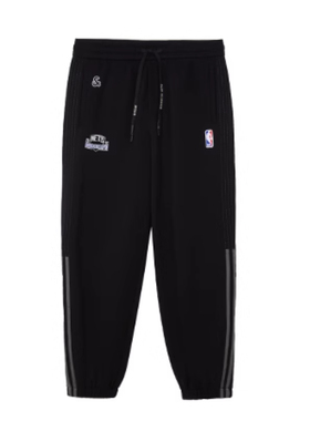 JJ国内代购黑色联名款抽绳宽松束脚运动休闲裤卫裤男  22331D006