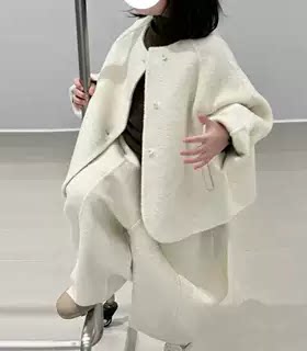 2026新款韩系女童秋冬呢子套装