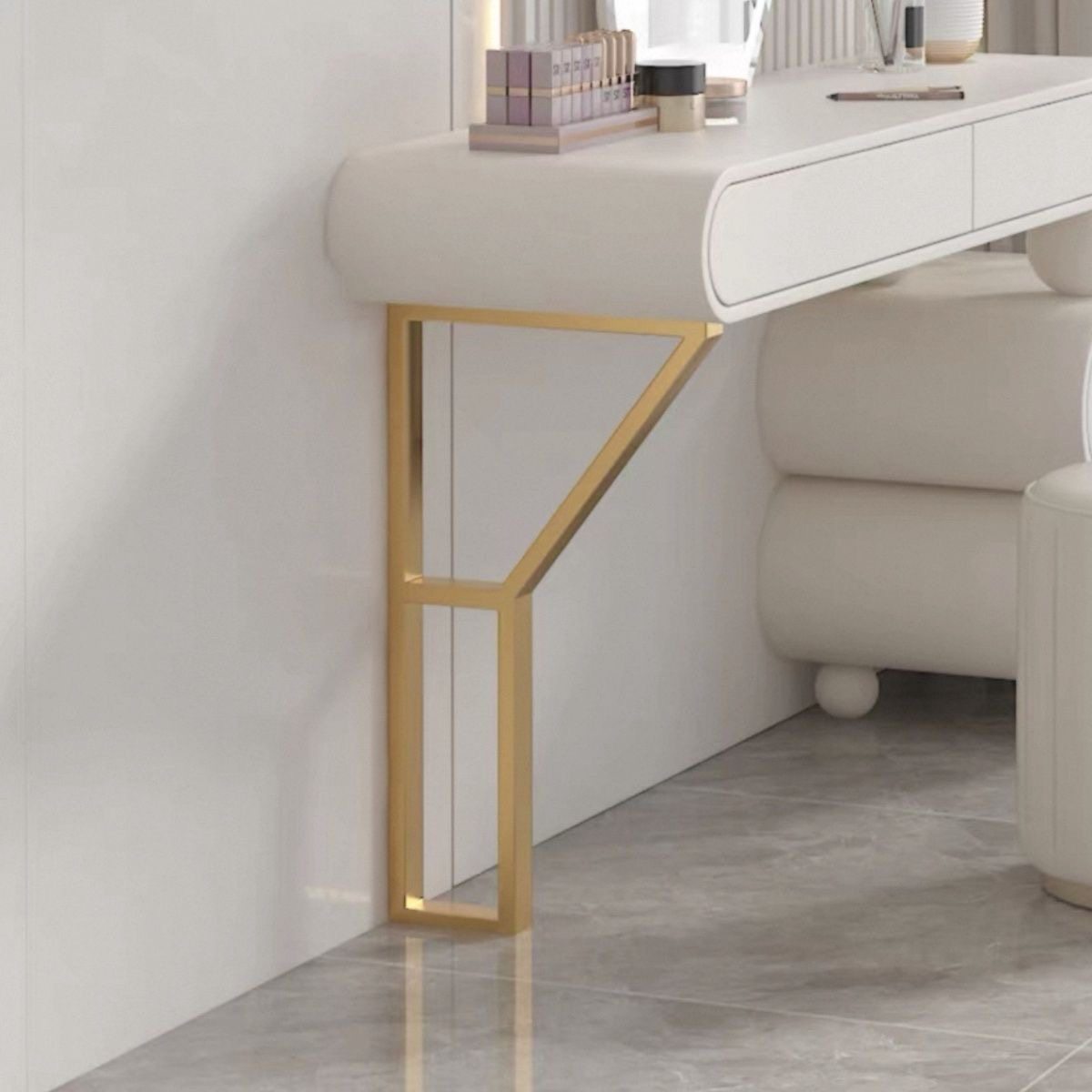 新款书桌化妆桌腿桌脚支架吧台高脚电脑桌桌子腿餐桌岛台桌腿支架