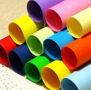 对开120g彩纸幼儿园装饰大张彩色薄卡纸2k手工双面折纸圣诞节包邮