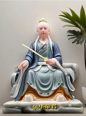 树脂胡天霸胡天龙神像摆件