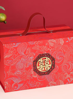 跨境中国风结婚礼盒古典