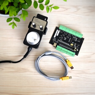 5轴雕刻机控制板 4轴 接口板支持手轮 MACH3运动控制卡3轴 USB