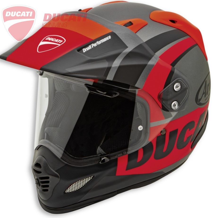 杜卡迪拉力盔摩旅四季摩托车