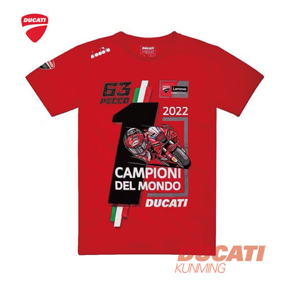 DUCATI杜卡迪2022MOTOGP冠军T恤