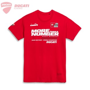 杜卡迪MM93MotoGP2025世界冠军纪念T恤马奎斯新款男士短袖T恤夏季