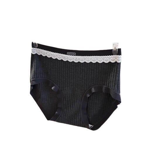 秋冬暖绒舒芙蕾内裤女无痕舒适10A桑蚕丝抑菌磨毛保暖女士三角裤