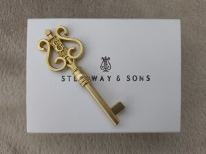 施坦威三角钢琴钥匙STEINWAY&SONS摆件套装