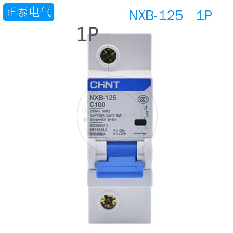 正泰NXB-125断路器1P