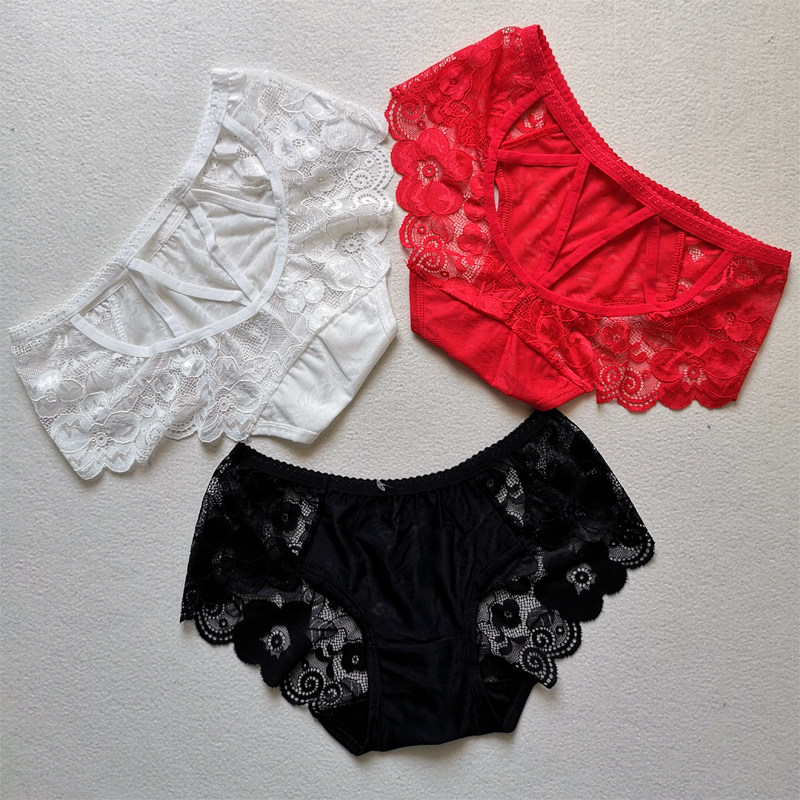 性感瘦小裤衩少女式蕾丝半透细带窄边露臀后镂空日系可爱迷人火辣|ruв категории Нижнее белье, трусы - от Buy2taobao.com для оказания профессиональной услуги покупки агента Taobao