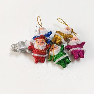创意圣诞树圣诞老人装饰品挂件挂饰迷你拍照道具节日用品