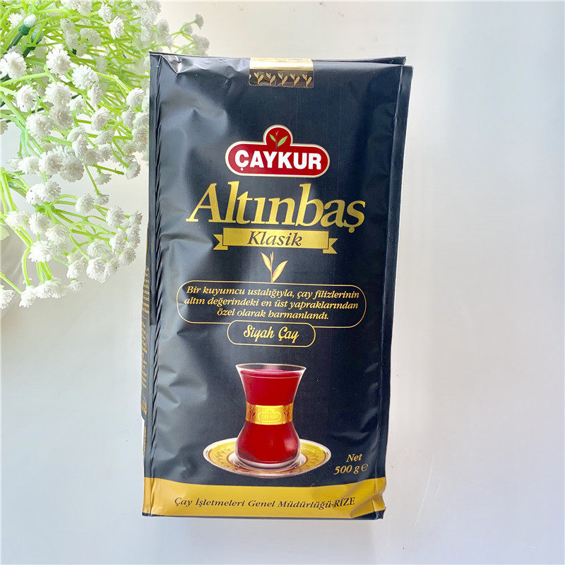 土耳其大使馆多次回购土耳其进口黑金茶经典头摘红茶香醇可口500g