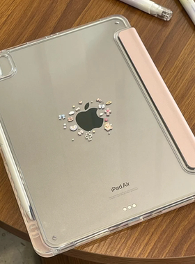 兴菲iPad11代保护壳Air7代11英寸透明亚克力防弯M3Y折2025新款mini6带笔槽硬壳全包软边Pro防摔苹果第10平板9