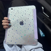 兴菲保护壳亚克力防弯Air7代11英寸Y折三折2025新款 11代防摔苹果第iPadPro12.9平板透明套13寸带笔槽硬壳全包