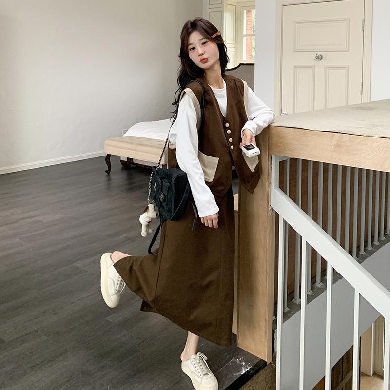 时尚套装女秋季长袖上衣半身裙两件套2C028-2506-P155-K238,女装套装/套裙,2C028
