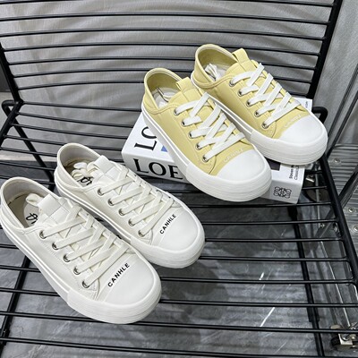 真皮厚底增高松糕小白鞋女百搭