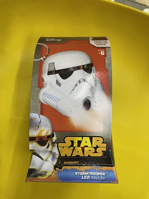 Imperial Stormtrooper白兵Led钥匙扣keylite冲锋队
