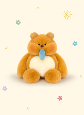 The Green Party同款新安小熊鼻涕熊B熊a兔创意潮流毛绒玩具玩偶