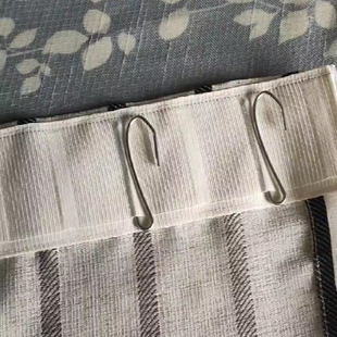 韩式S用挂钩窗帘布挂钩窗帘钩子辅料加强大S钩平挂窗帘布带挂钩子