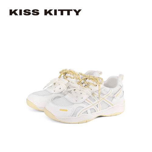 KISSKITTY内增高网面德训鞋女